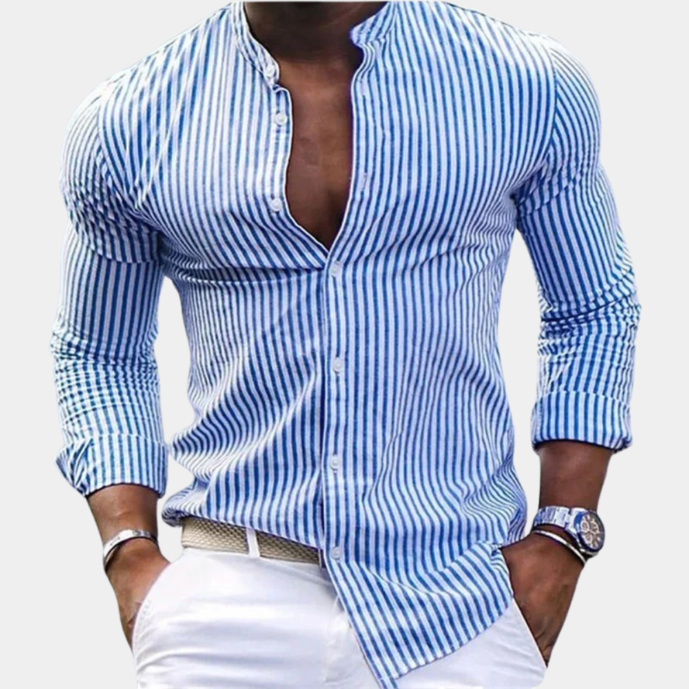 Topfitters™ | Heren shirt met lange mouwen