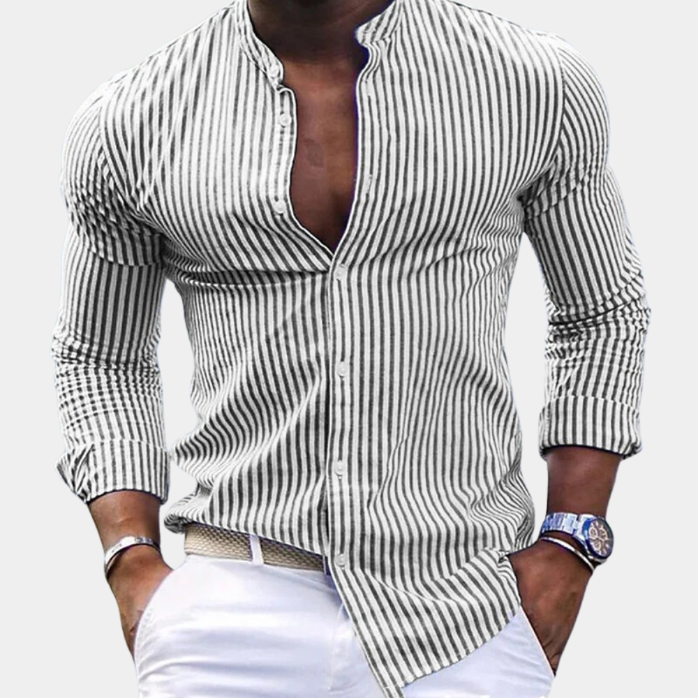 Topfitters™ | Heren shirt met lange mouwen