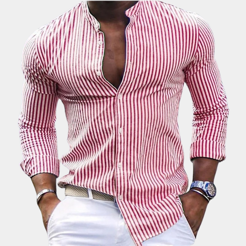 Topfitters™ | Heren shirt met lange mouwen