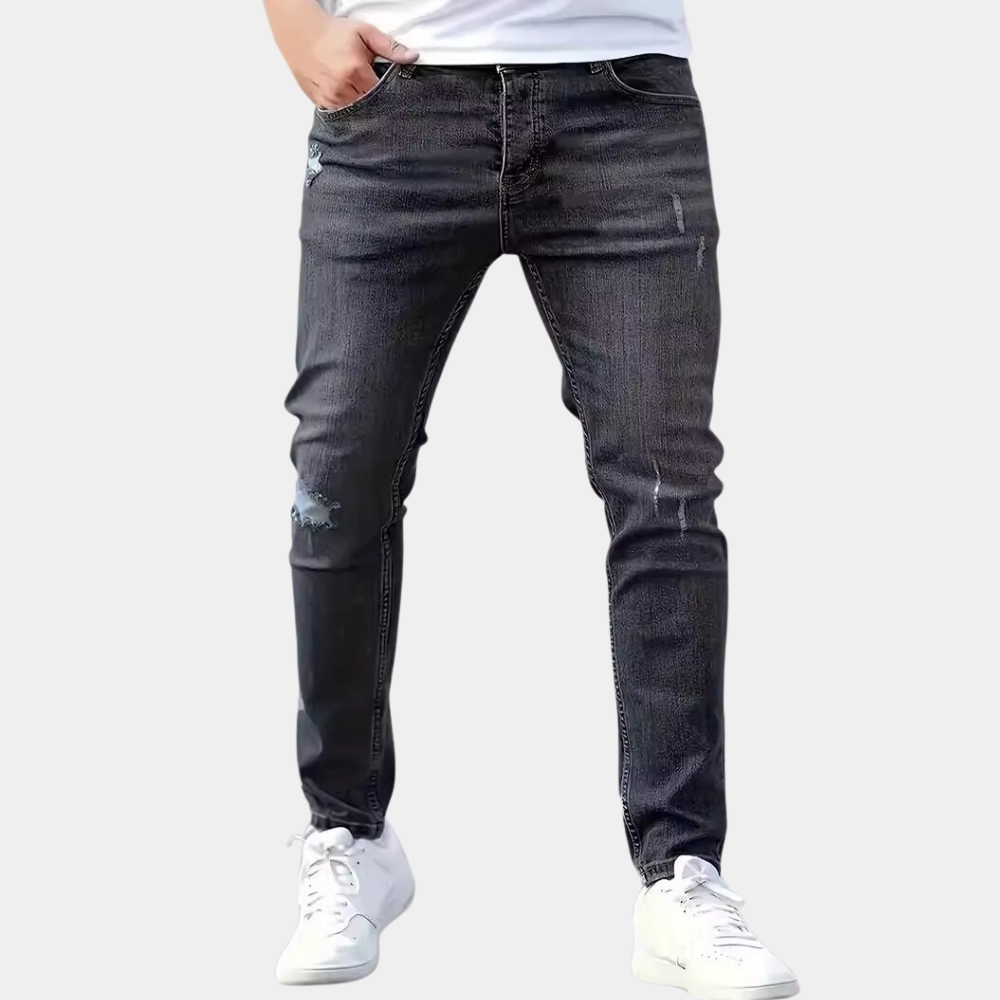 Topfitters™ | Casual herenjeans met gescheurd design