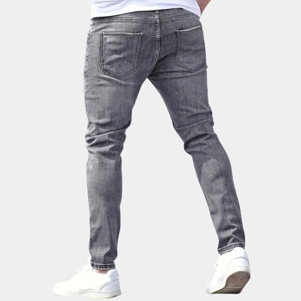 Topfitters™ | Casual herenjeans met gescheurd design