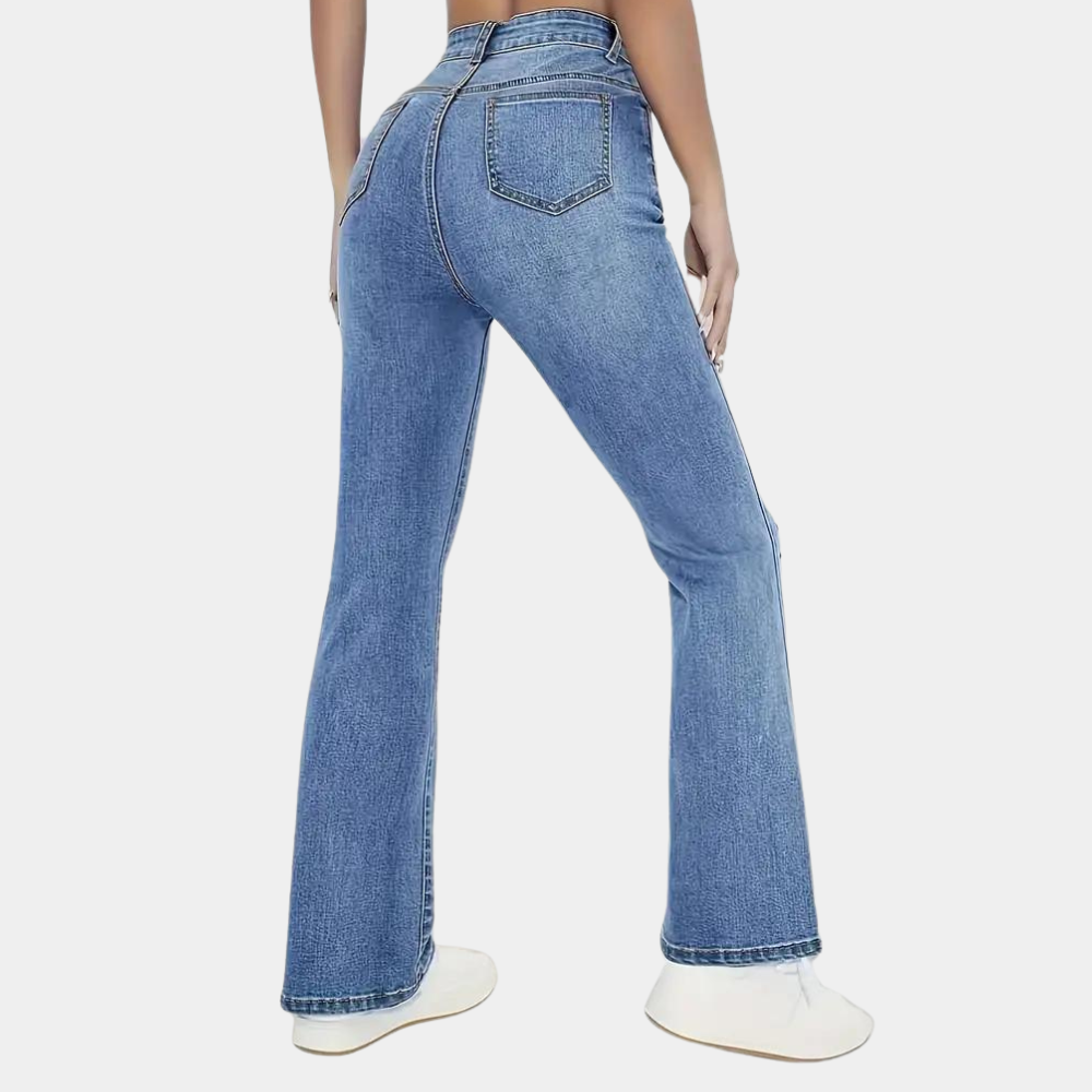 Topfitters™ | Casual jeans met hoge taille voor dames
