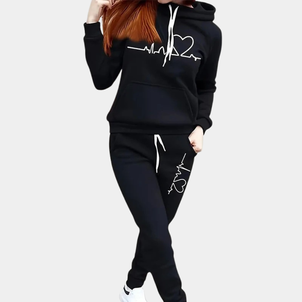 Topfitters™ | Moderne en stijlvolle hoodieset voor dames
