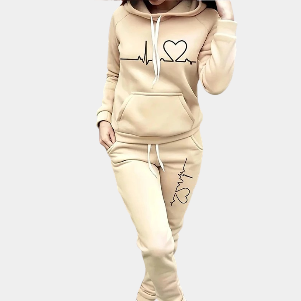 Topfitters™ | Moderne en stijlvolle hoodieset voor dames