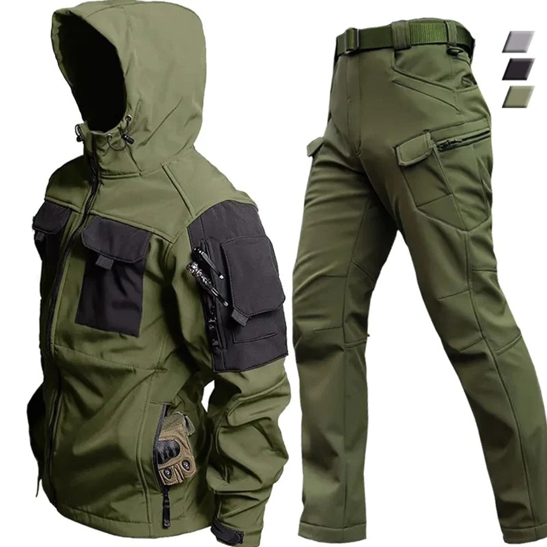 Topfitters™ | Set van een jack met capuchon en een cargobroek