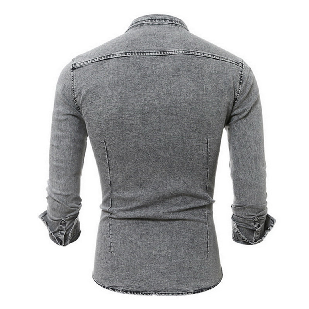 Topfitters™ | Casual overhemd met lange mouwen
