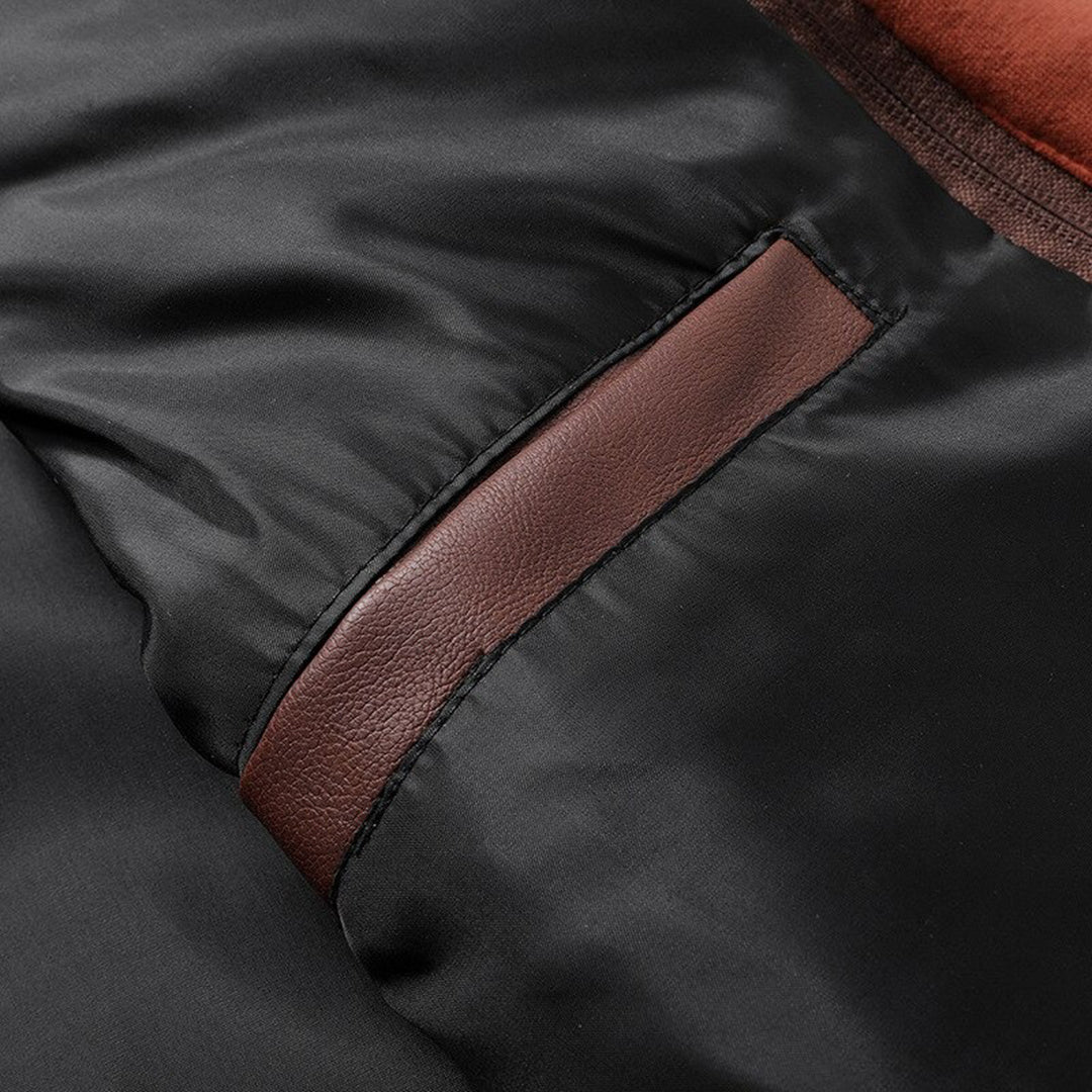 Topfitters™ | Leren jas met capuchon