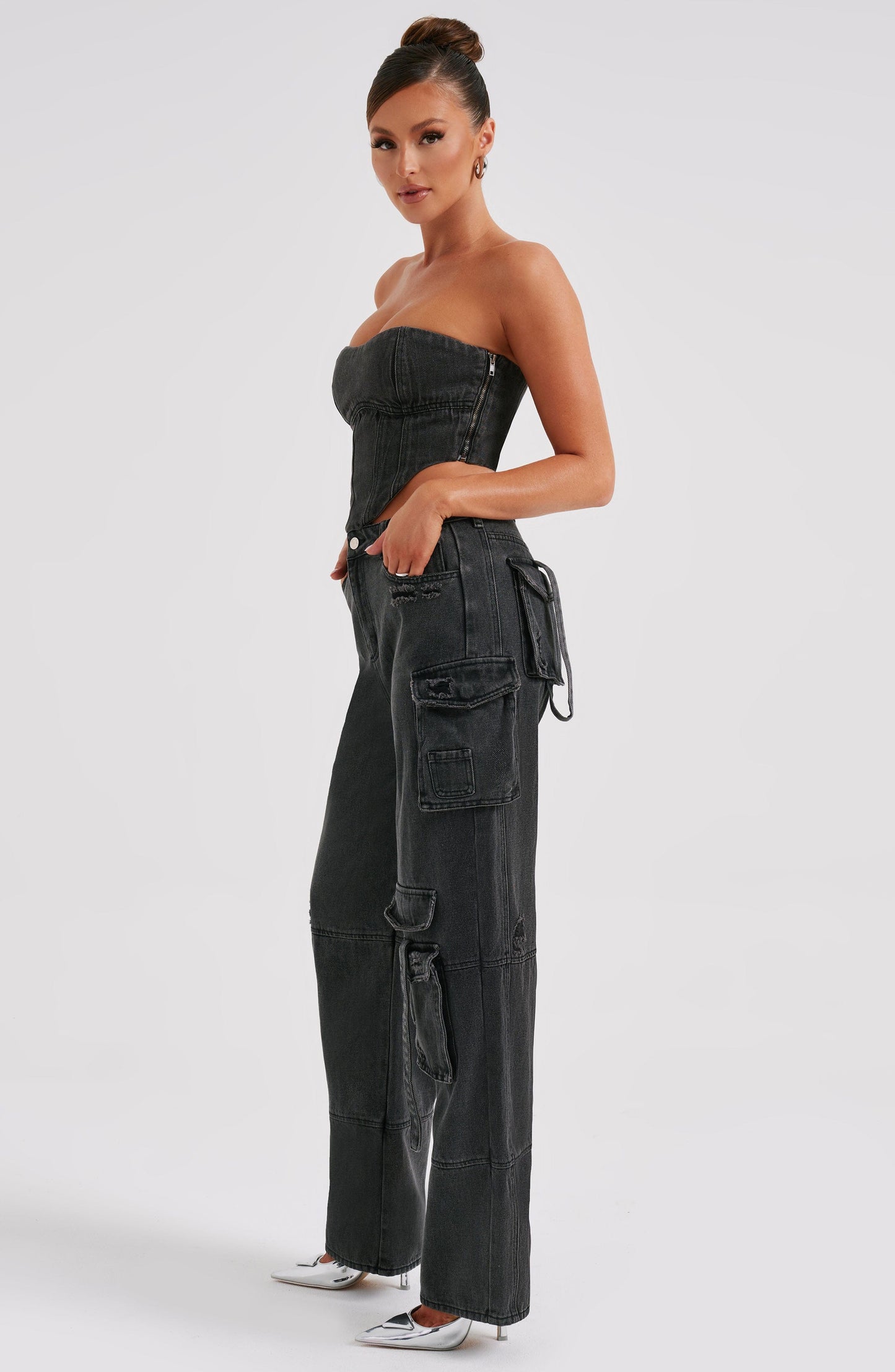Topfitters™ | Brooklyn Cargo-broek - Zwart