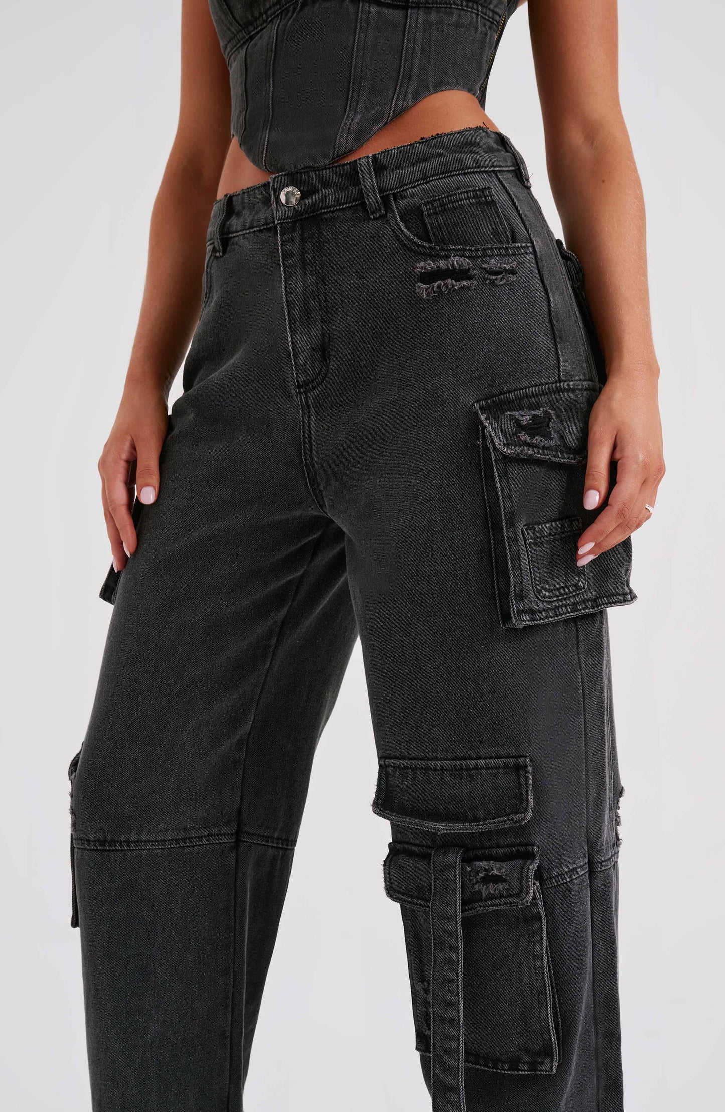 Topfitters™ | Brooklyn Cargo-broek - Zwart