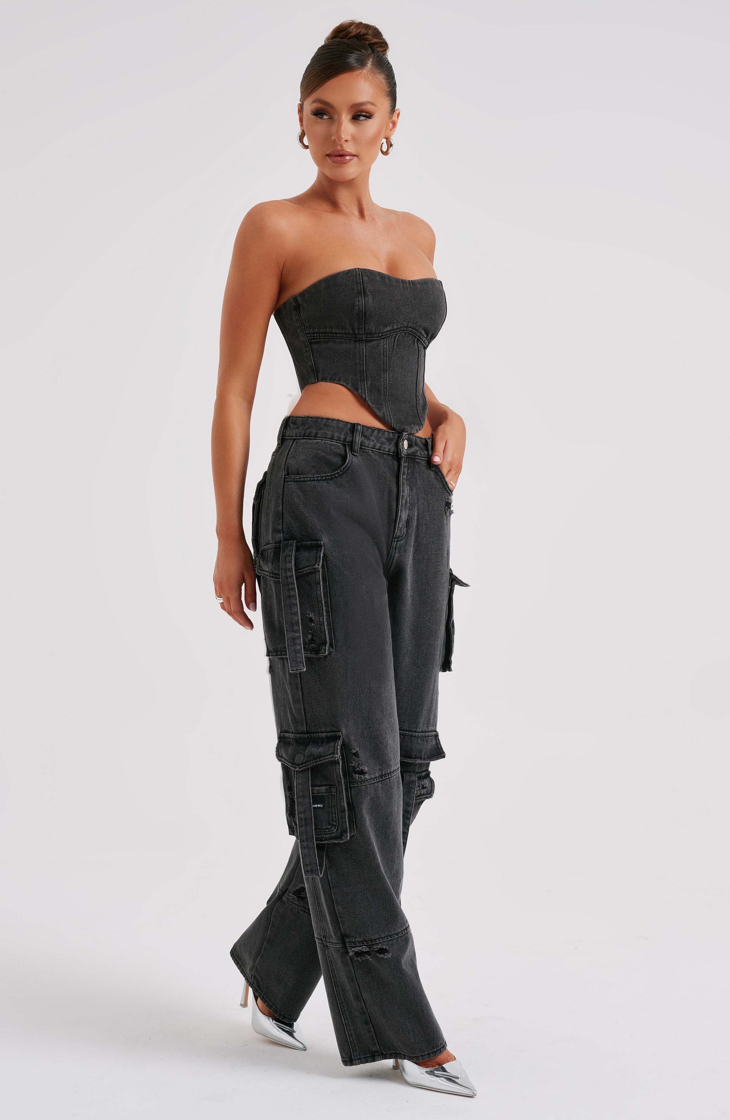 Topfitters™ | Brooklyn Cargo-broek - Zwart