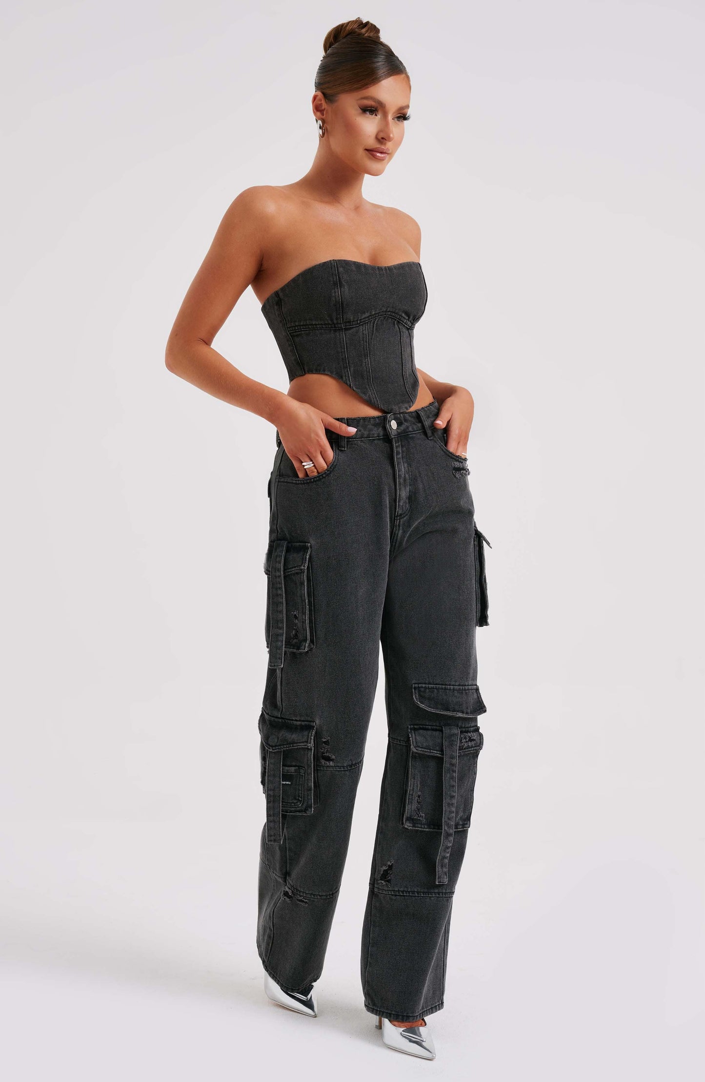 Topfitters™ | Brooklyn Cargo-broek - Zwart