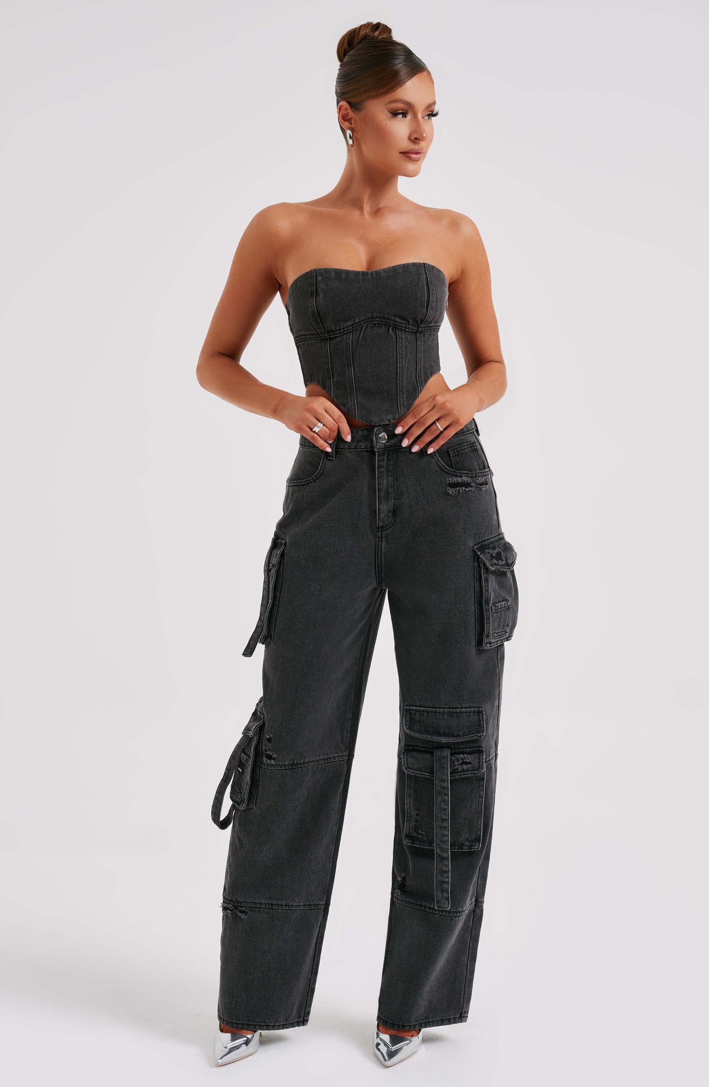 Topfitters™ | Brooklyn Cargo-broek - Zwart