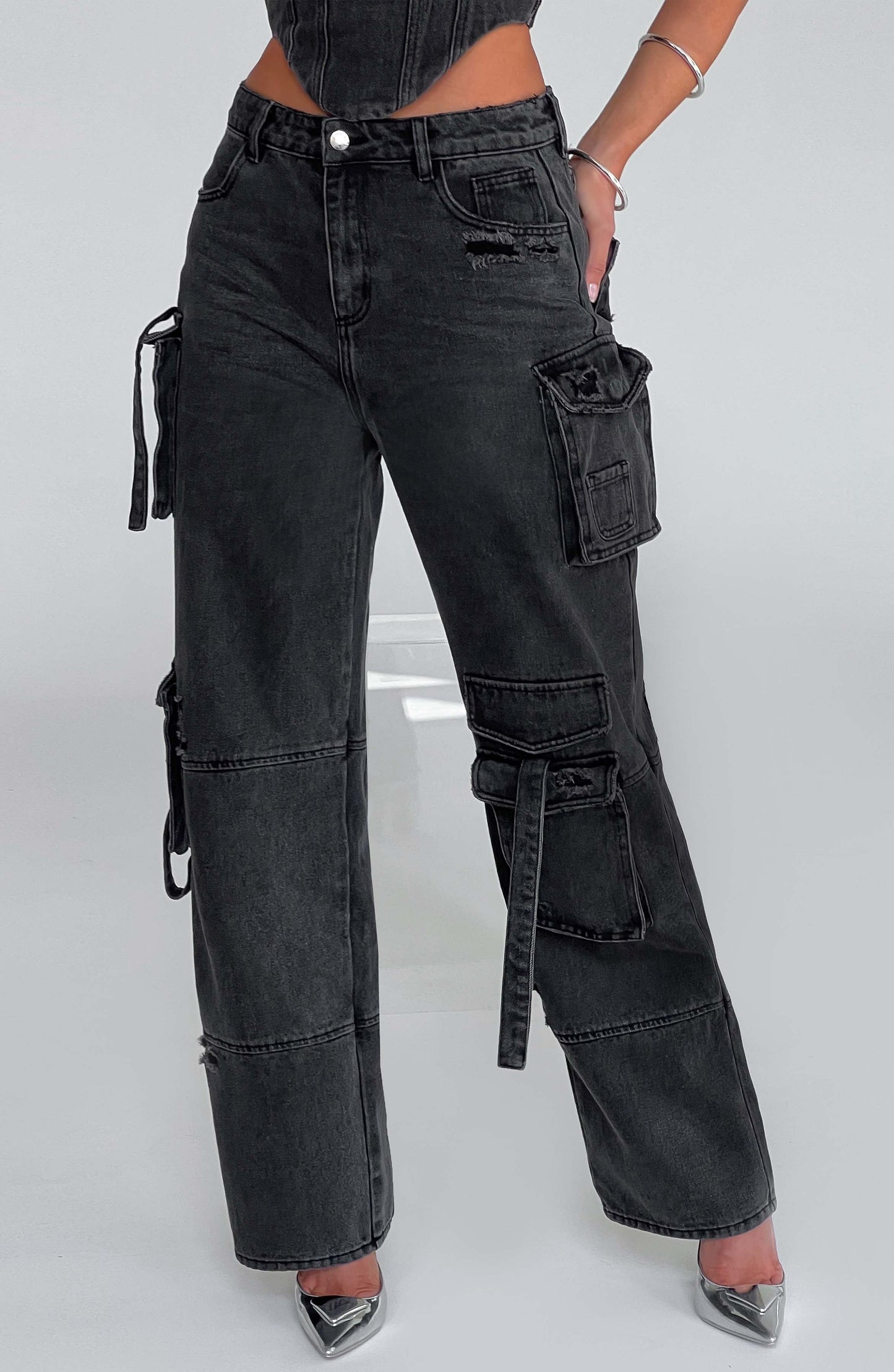 Topfitters™ | Brooklyn Cargo-broek - Zwart