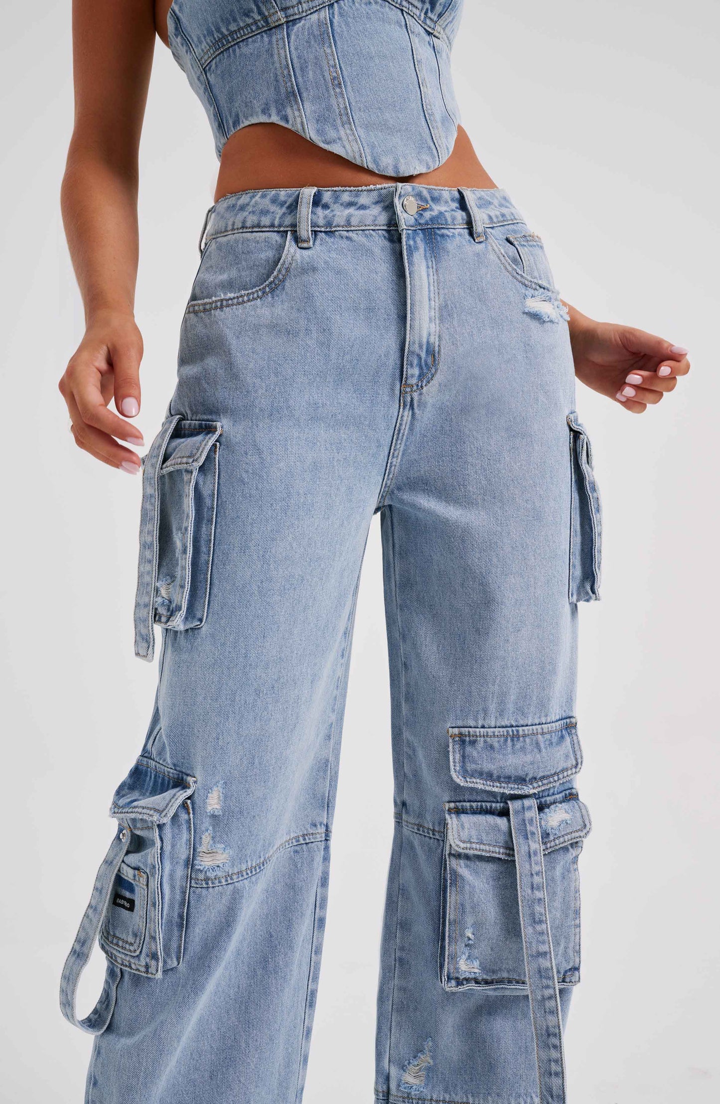 Topfitters™ | Brooklyn Cargo Pant - Blue