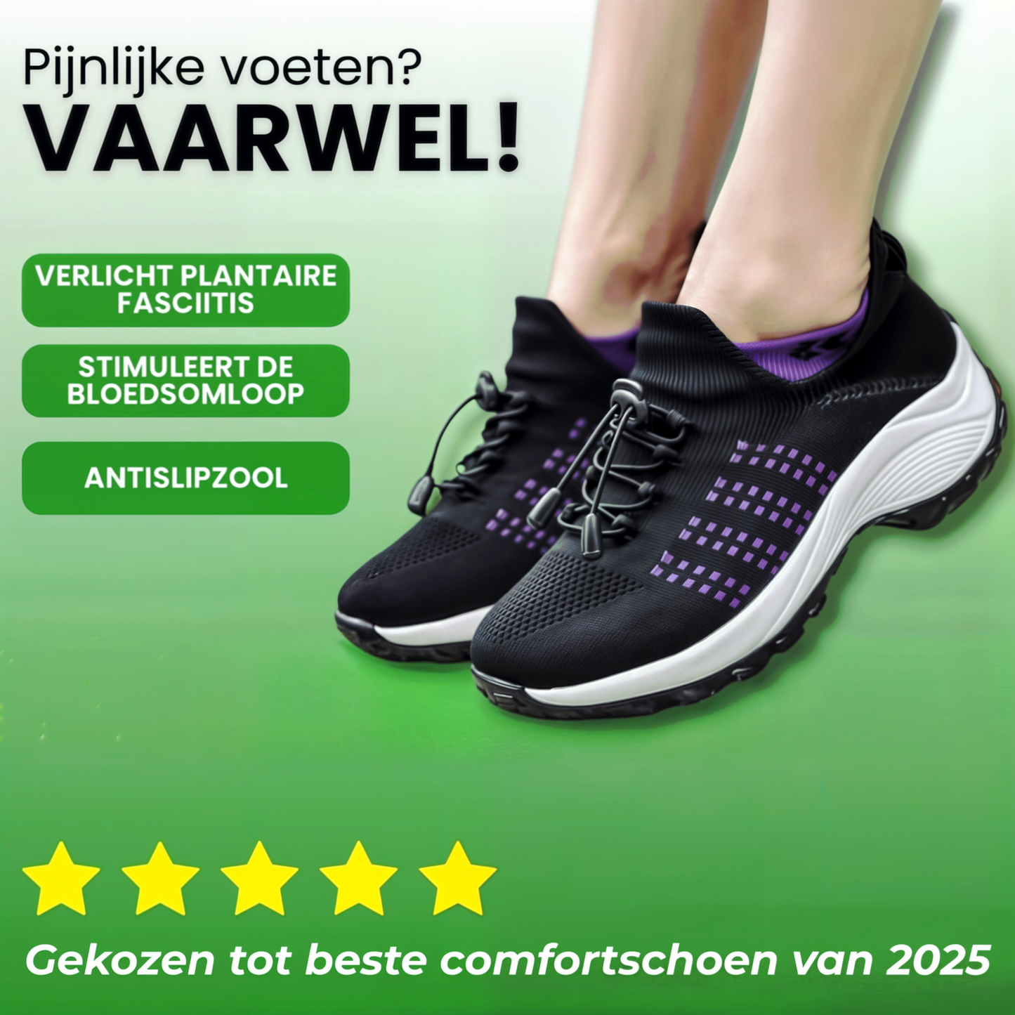 Topfitters™ - orthopedische, pijnverlichtende comfortschoenen