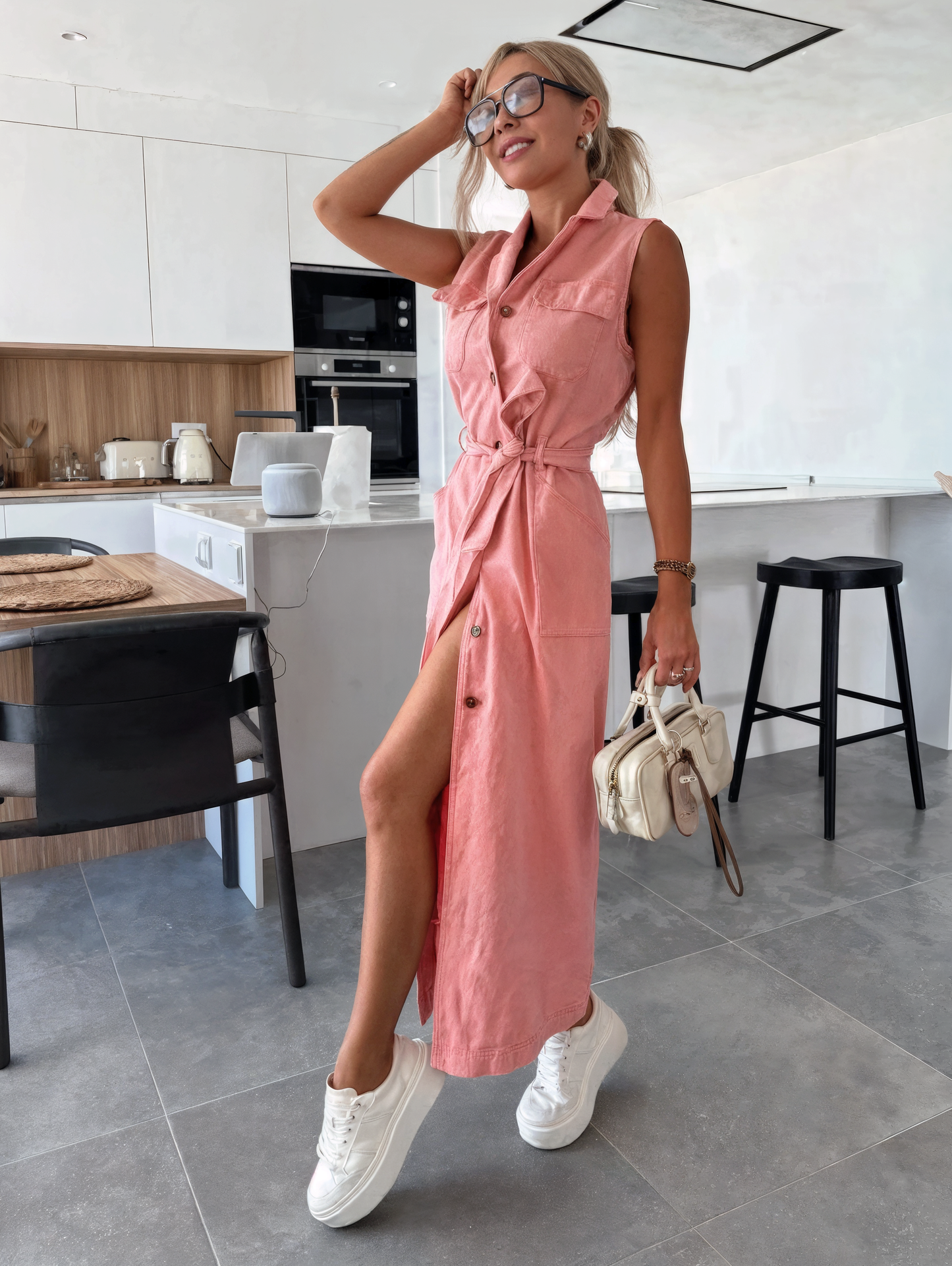 Topfitters™ | Maxi Denim Jurk