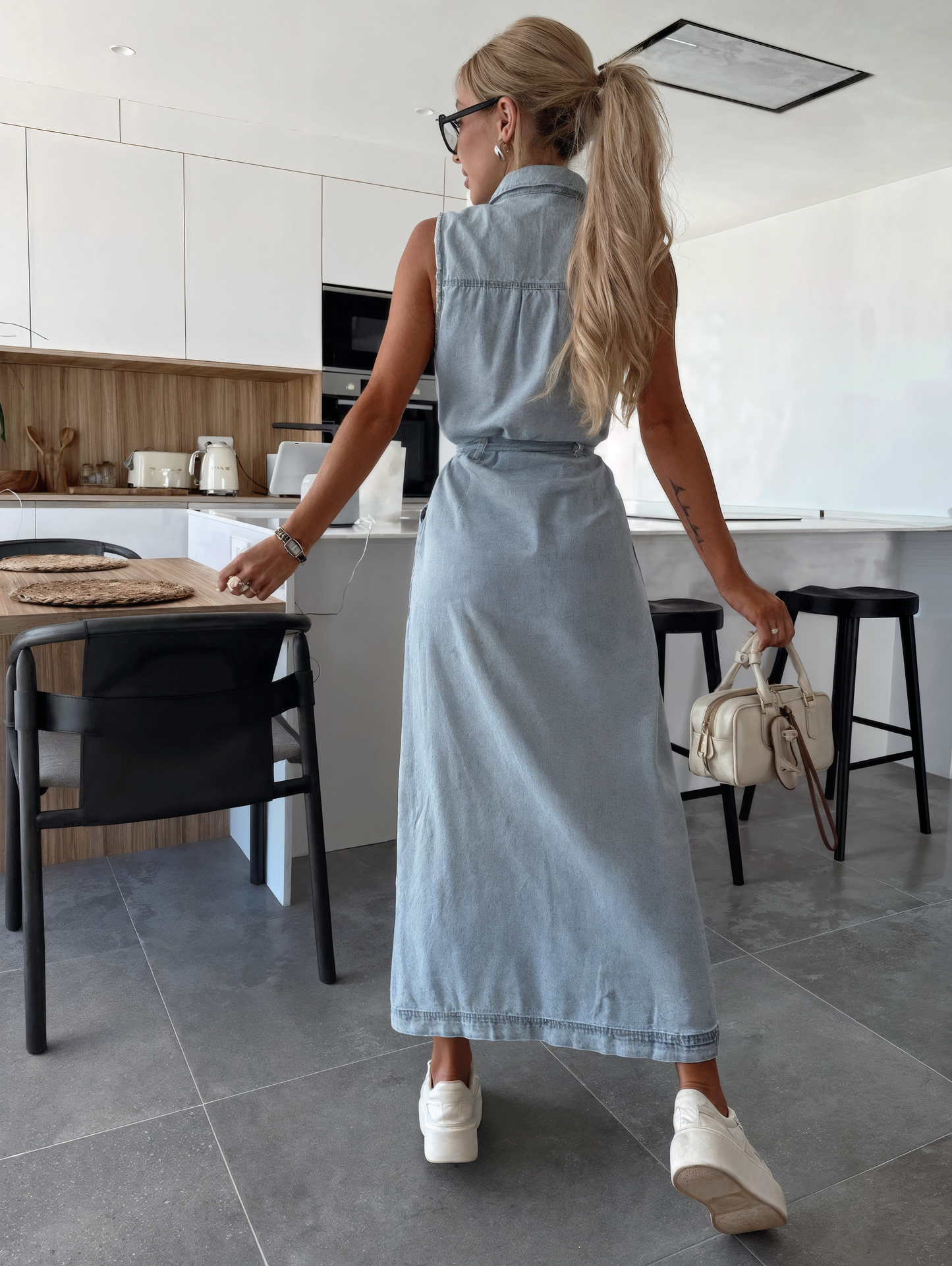 Topfitters™ | Maxi Denim Jurk