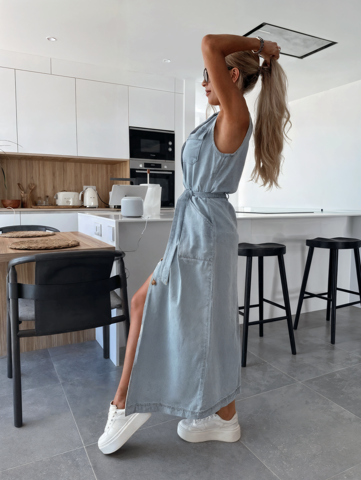 Topfitters™ | Maxi Denim Jurk