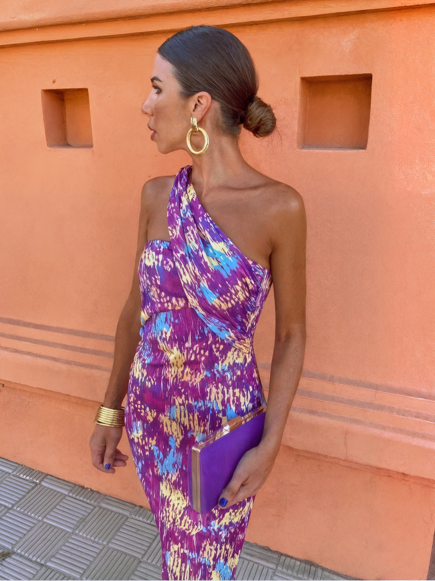 Topfitters™ | One-Shoulder Maxi Jurk