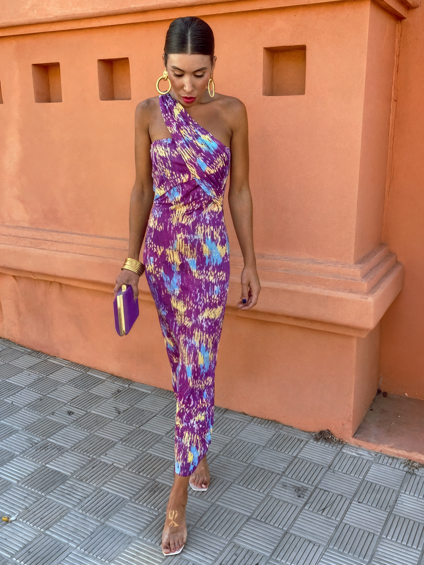 Topfitters™ | One-Shoulder Maxi Jurk
