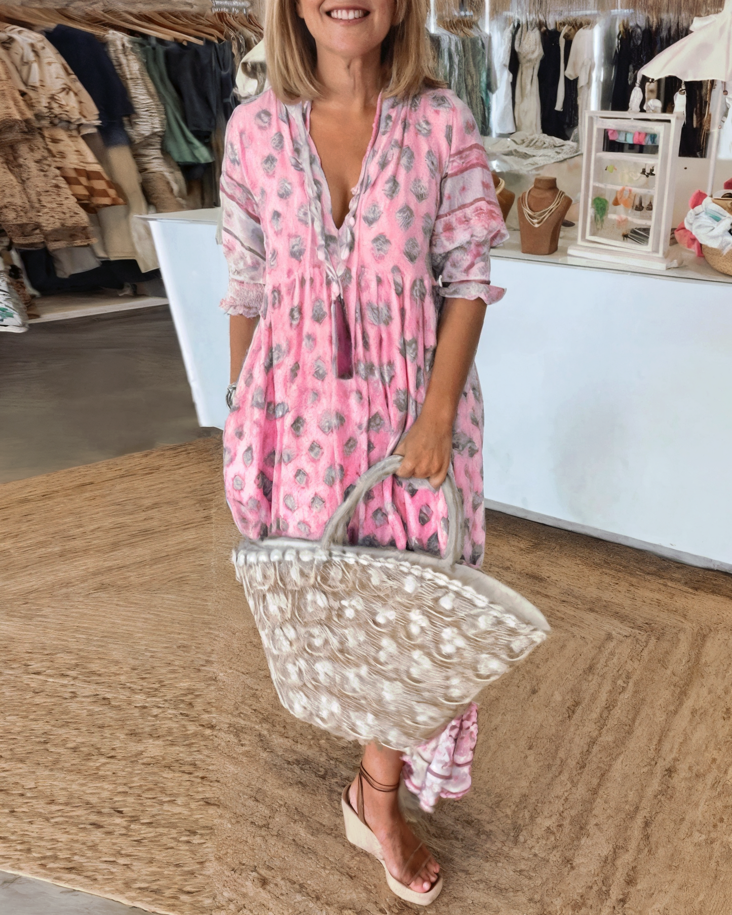 Topfitters™ - Printed Casual Dress