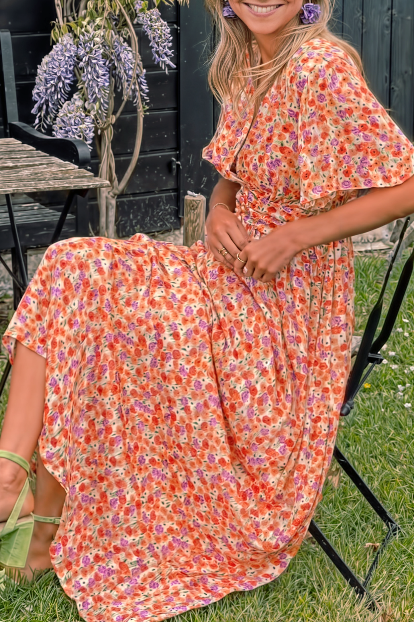 Topfitters™ | Chic Maxi-jurk met V-hals