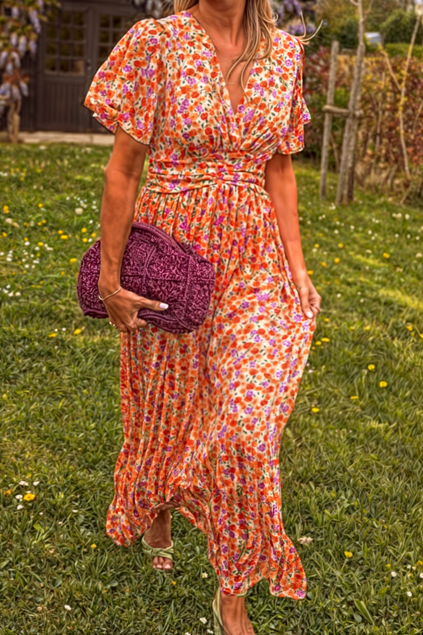 Topfitters™ | Chic Maxi-jurk met V-hals