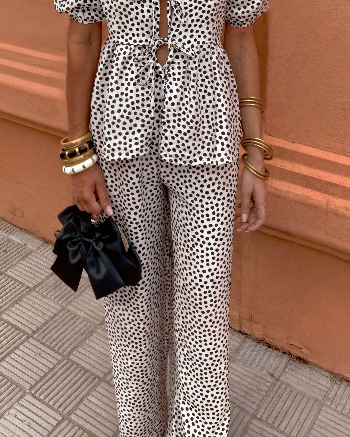Topfitters™ | Tweedelige boho set met print