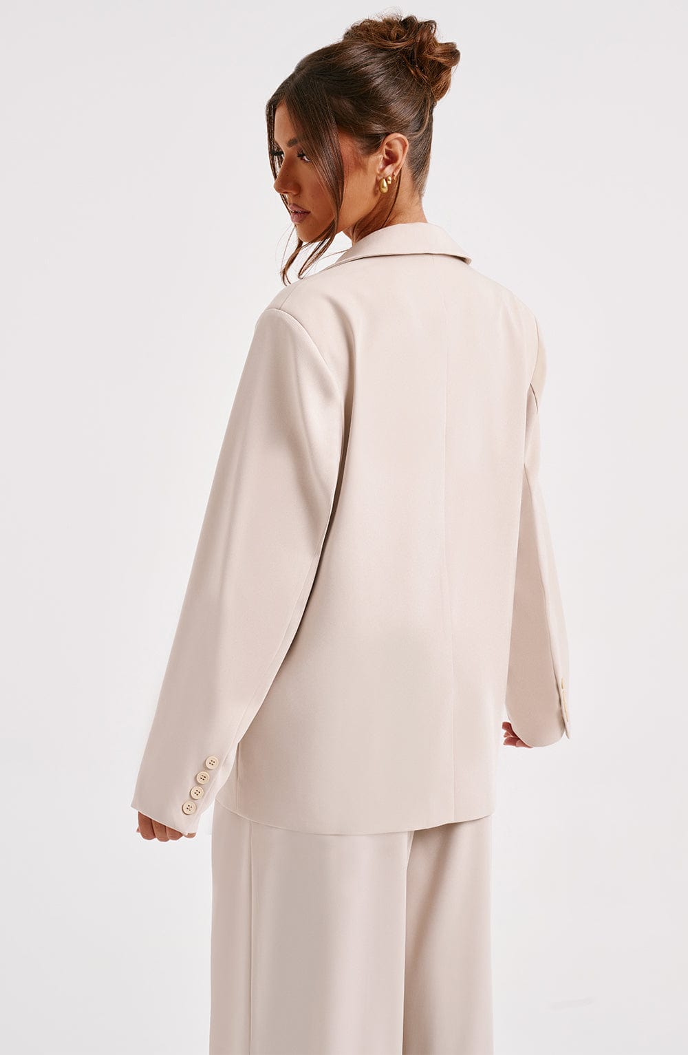 Topfitters™ | Noa Oversized Kostuumvestje - Beige
