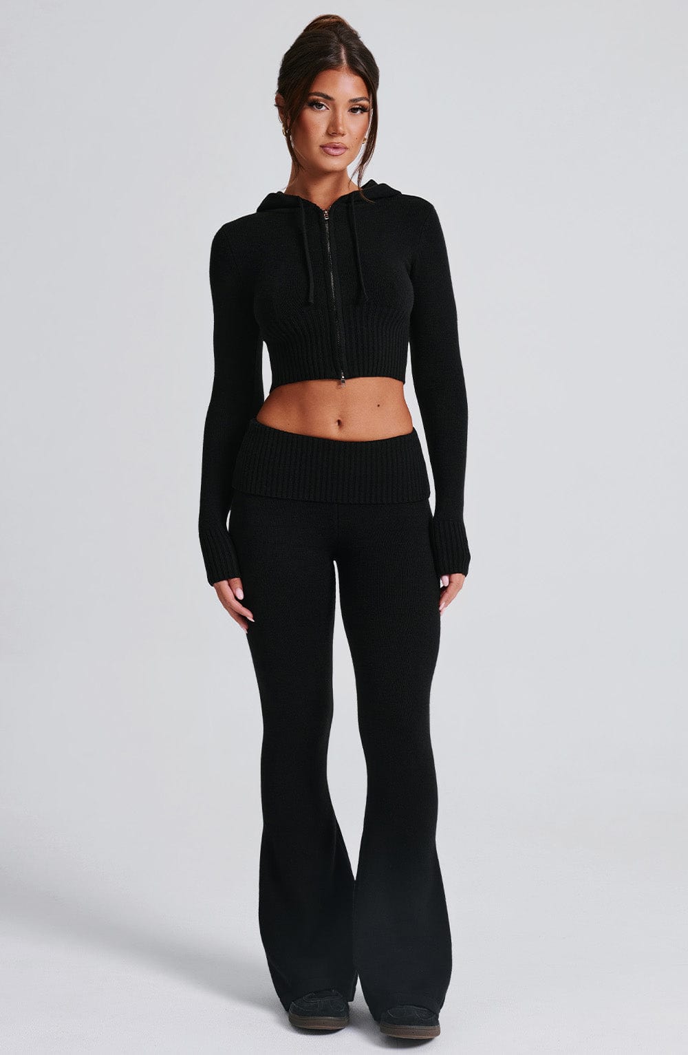 Topfitters™ | Portia gebreide broek - zwart