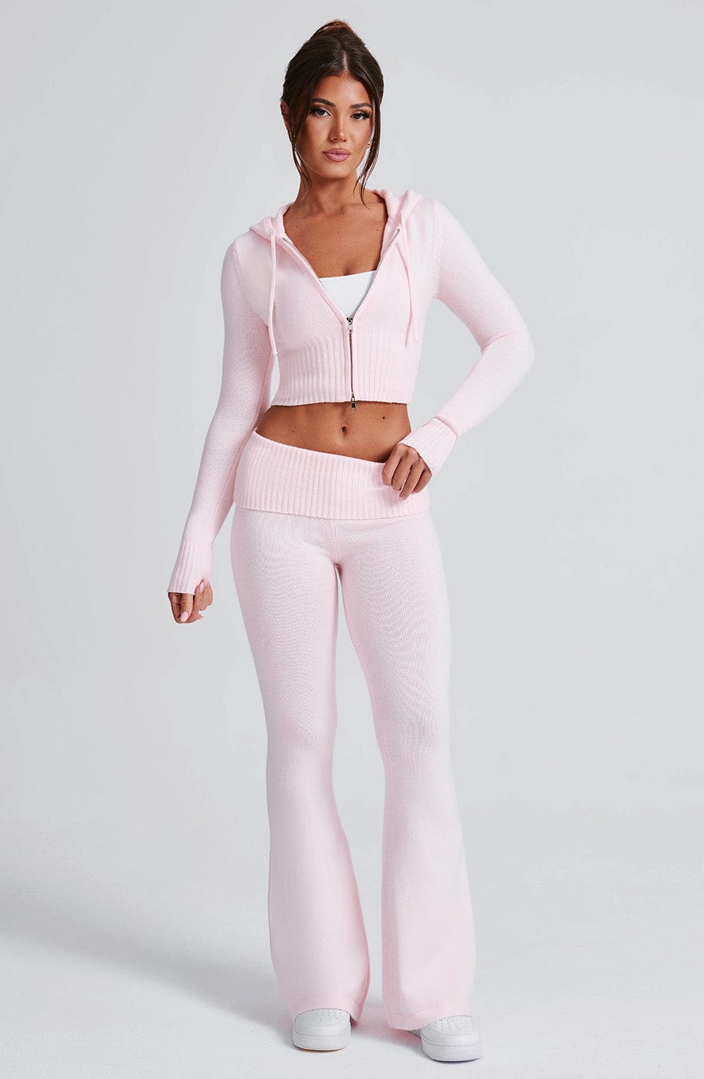 Topfitters™ | Portia gebreide broek - roze
