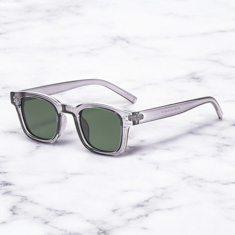 Topfitters™ | Retro Square Frame Zonnebril – Unisex UV-bescherming & Stijlvol Design
