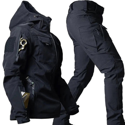 Topfitters™ | Set van een jack met capuchon en een cargobroek