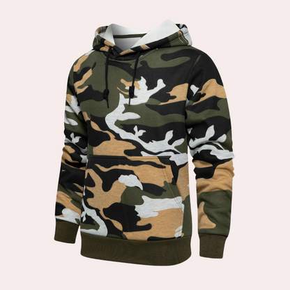Topfitters™ | Moderne camouflage hoodie voor heren