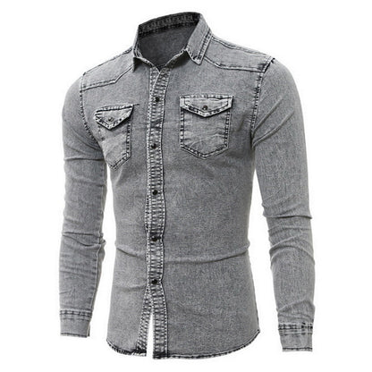 Topfitters™ | Casual overhemd met lange mouwen