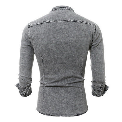 Topfitters™ | Casual overhemd met lange mouwen