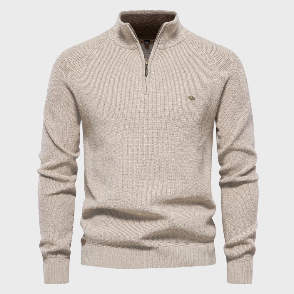 Topfitters™ | Heren Cardigan met Halve Rits