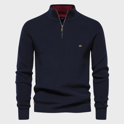 Topfitters™ | Heren Cardigan met Halve Rits