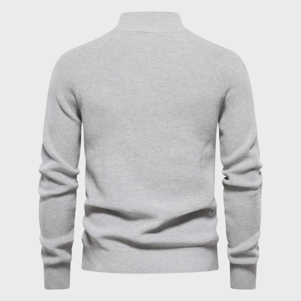 Topfitters™ | Heren Cardigan met Halve Rits