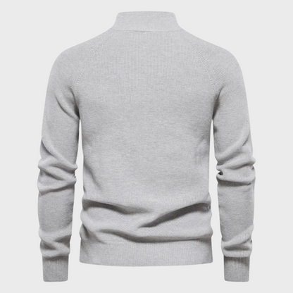 Topfitters™ | Heren Cardigan met Halve Rits