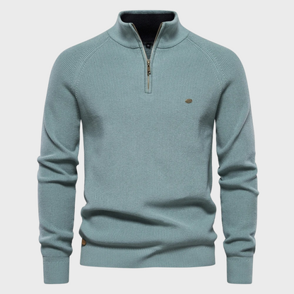 Topfitters™ | Heren Cardigan met Halve Rits