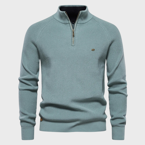 Topfitters™ | Heren Cardigan met Halve Rits