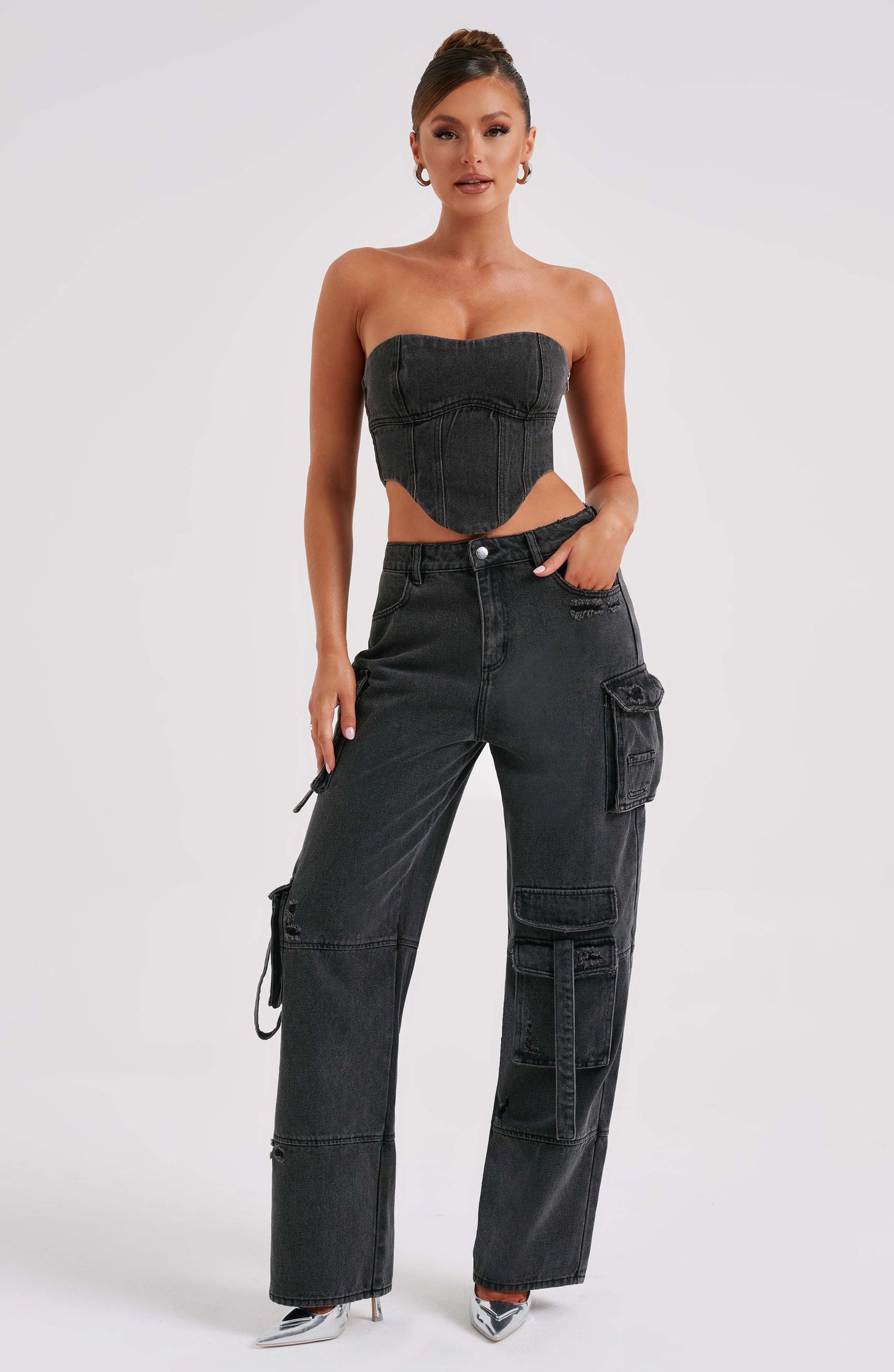 Topfitters™ | Brooklyn Cargo-broek - Zwart