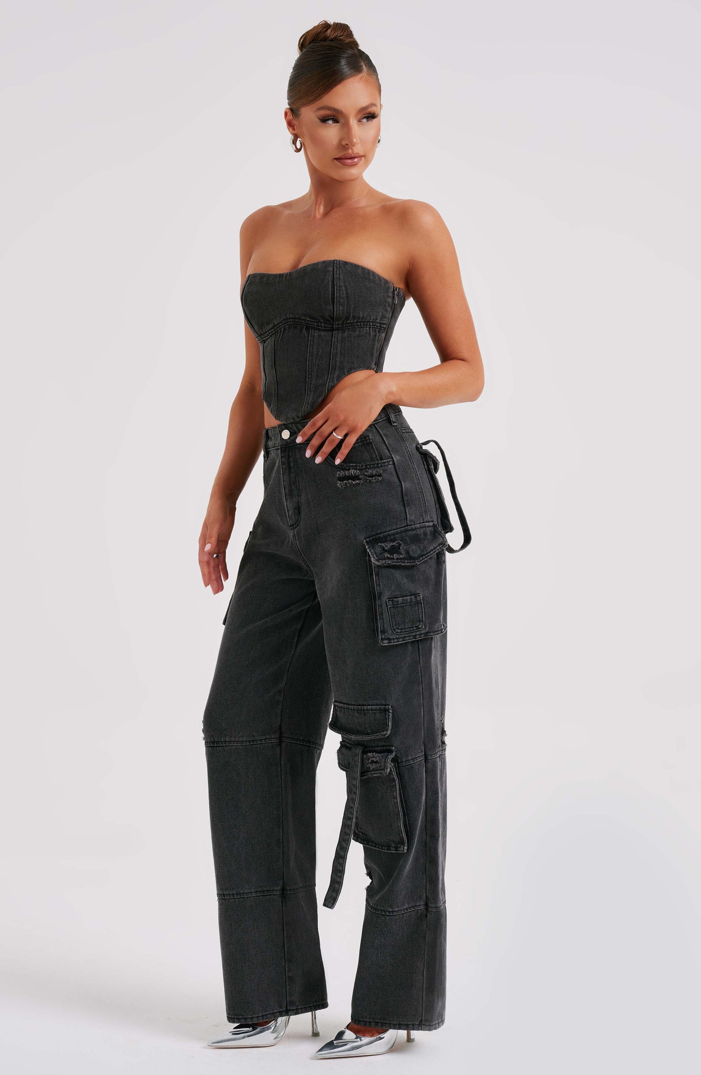 Topfitters™ | Brooklyn Cargo-broek - Zwart