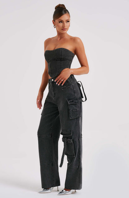 Topfitters™ | Brooklyn Cargo-broek - Zwart