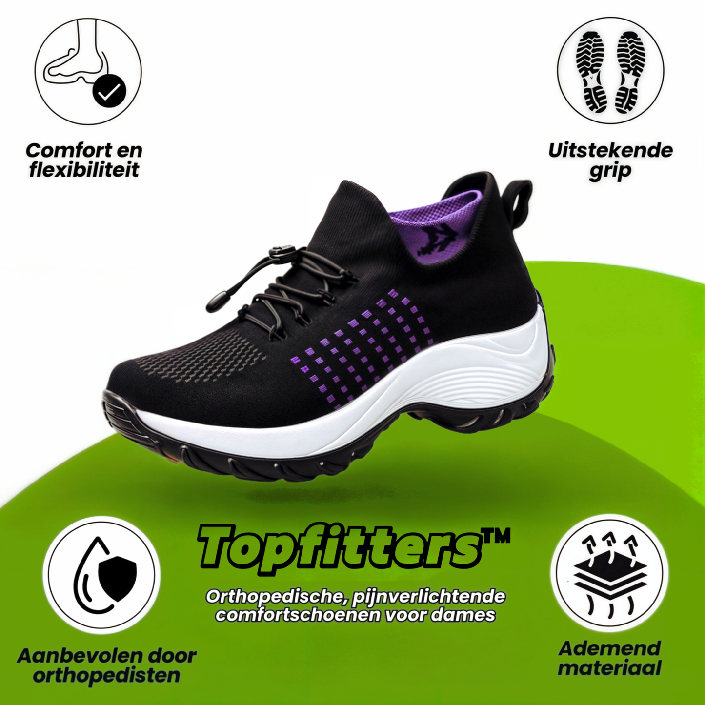 Topfitters™ - orthopedische, pijnverlichtende comfortschoenen