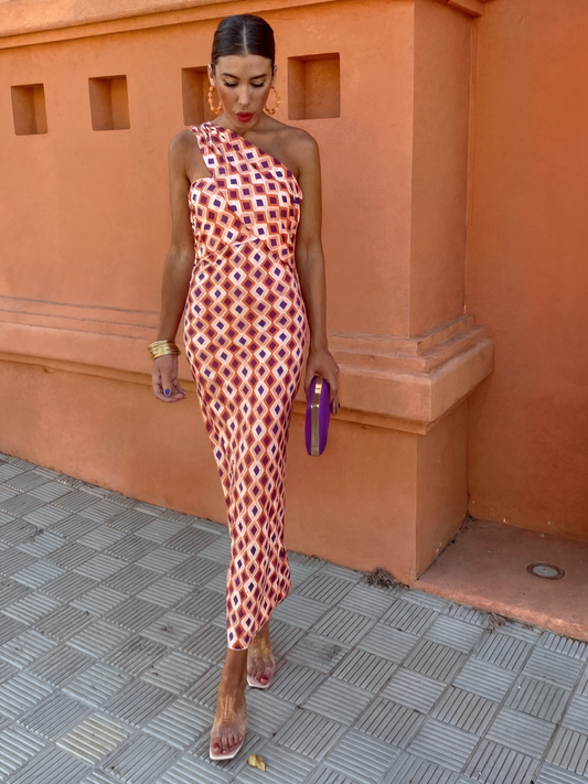 Topfitters™ | One-Shoulder Maxi Jurk