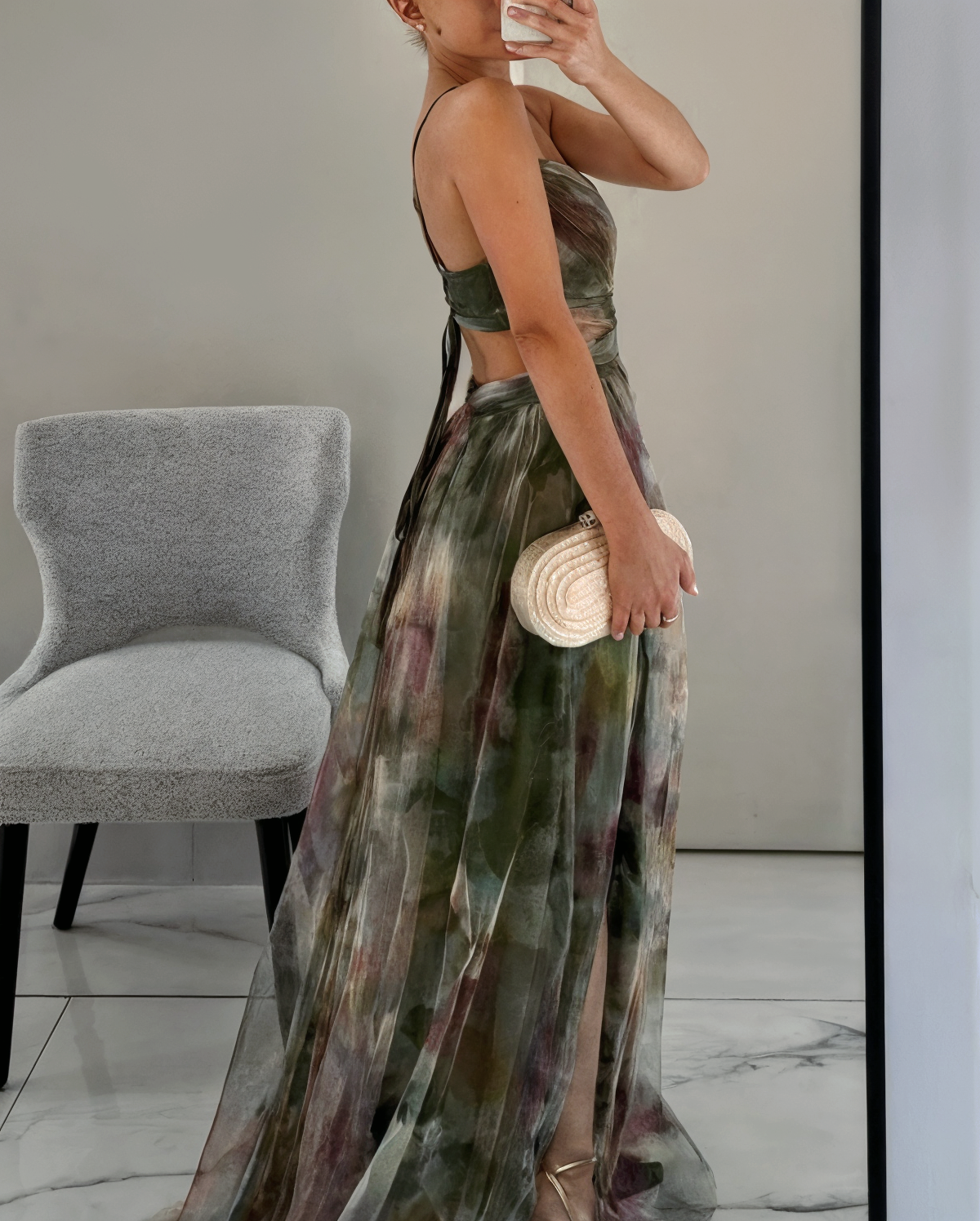 Topfitters™ | Prachtige maxi-jurk met bloemenprint