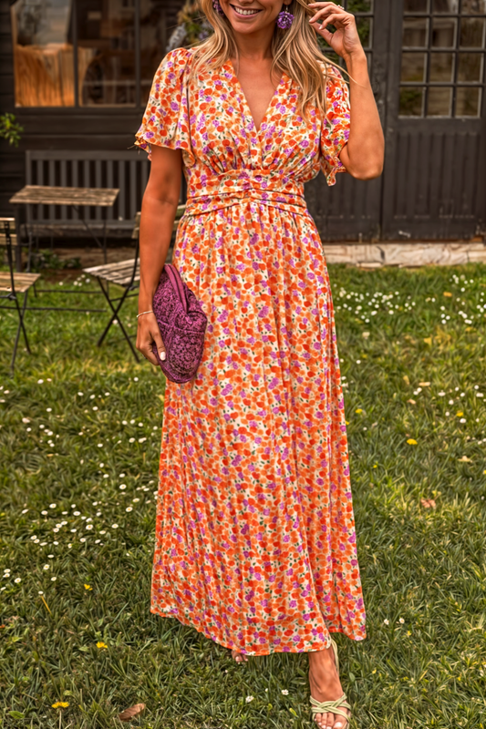 Topfitters™ | Chic Maxi-jurk met V-hals