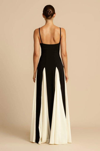 Topfitters™ | Griselda Color Block Maxi Slipjurk
